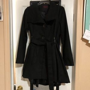 high low peacoat